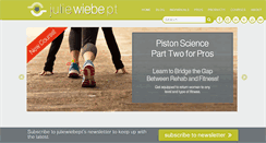 Desktop Screenshot of juliewiebept.com